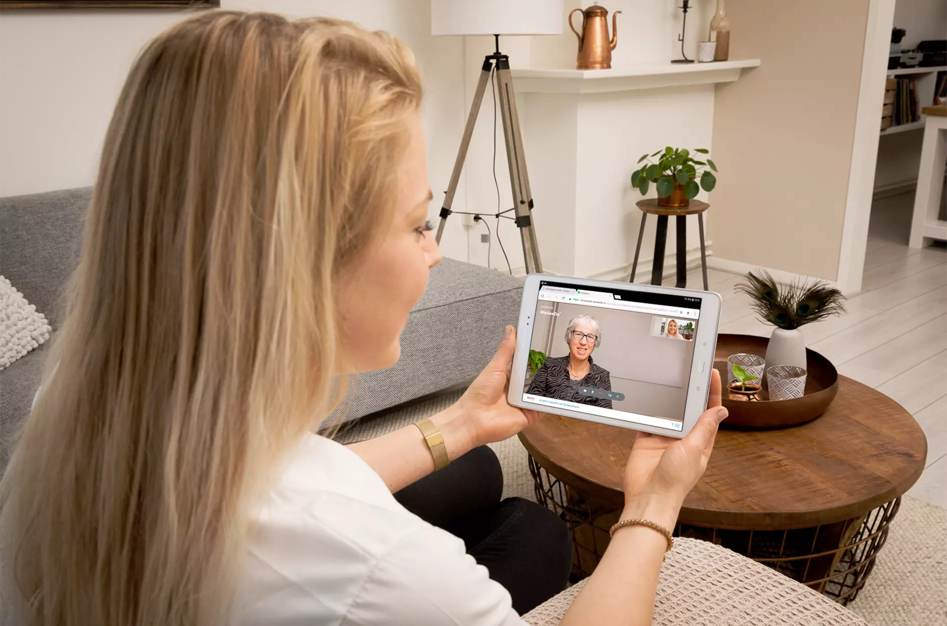WeSeeDo beeldbellen: Huisarts biedt veilig en persoonlijk contact aan patiënt thuis